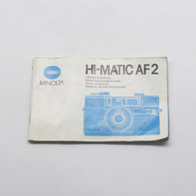 Load image into Gallery viewer, Minolta Hi-Matic AF2