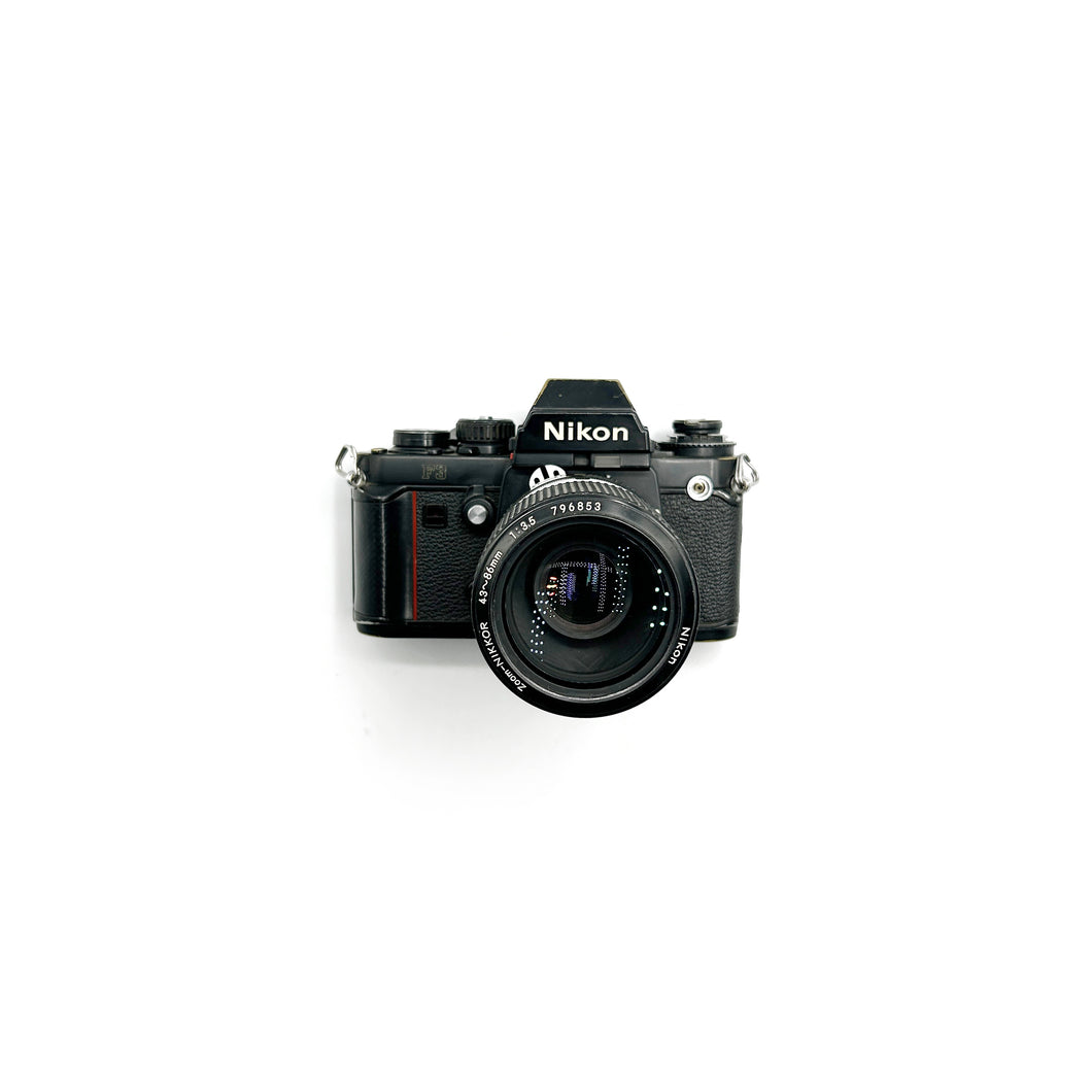 Nikon F3 w/ 43-86mm f3.5 lens