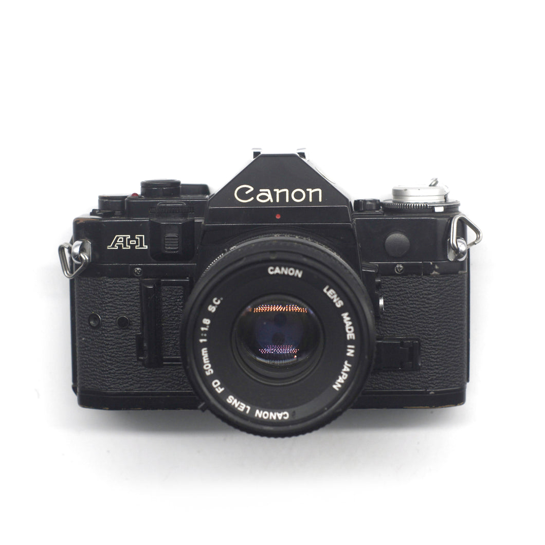 Canon A-1 w/ 50mm f1.8