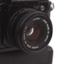 Load image into Gallery viewer, Canon A-1 w/ Motor drive &amp; 50mm f1.8
