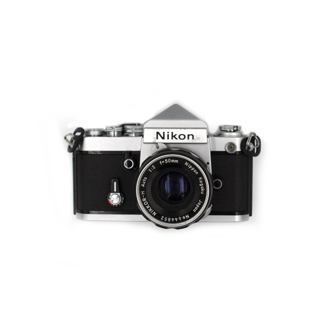 Nikon F2 plain prism w/ 50mm Nikkor lens